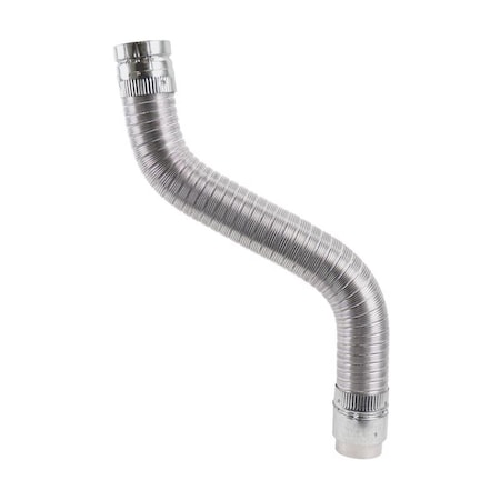 Selkirk Selkirk 3 in. D X 60 in. L Aluminum/Galvanized Steel Gas Vent Connector 3EFC-5S